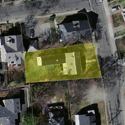 67 Harvard St, Newton, MA 02460 aerial view