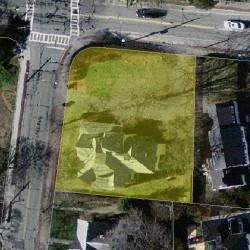 908 Beacon St, Newton, MA 02459 aerial view