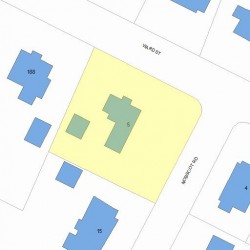 5 Nobscot Rd, Newton, MA 02459 plot plan