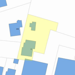 13 Jackson St, Newton, MA 02459 plot plan