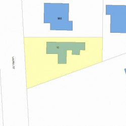 10 Laurel St, Newton, MA 02459 plot plan