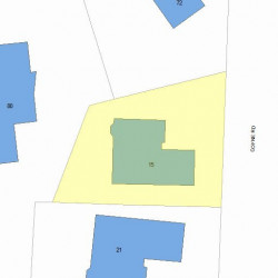 15 Coyne Rd, Newton, MA 02468 plot plan