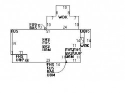 210 Bellevue St, Newton, MA 02458 floor plan