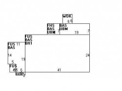 19 Adella Ave, Newton, MA 02465 floor plan