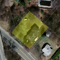 106 Quinobequin Rd, Newton, MA 02462 aerial view