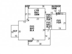 12 Crocker Cir, Newton, MA 02465 floor plan