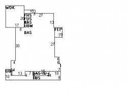 67 Temple St, Newton, MA 02465 floor plan