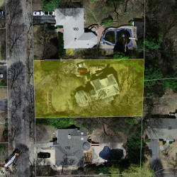 166 Paulson Rd, Newton, MA 02468 aerial view