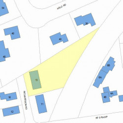 19 Richardson Rd, Newton, MA 02464 plot plan
