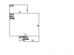 12 Pershing Rd, Newton, MA 02465 floor plan