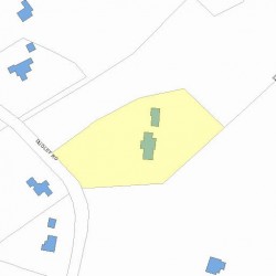 230 Dudley Rd, Newton, MA 02459 plot plan