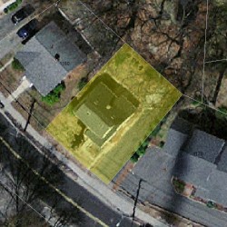1166 Chestnut St, Newton, MA 02465 aerial view