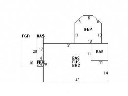 64 Ferncroft Rd, Newton, MA 02468 floor plan