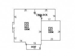 16 Fairlee Ter, Newton, MA 02468 floor plan
