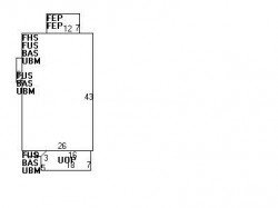 58 Capital St, Newton, MA 02458 floor plan