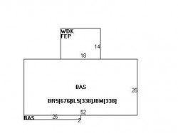 25 Anthony Rd, Newton, MA 02460 floor plan