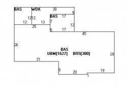 265 Upland Ave, Newton, MA 02461 floor plan