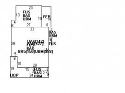 37 Chase St, Newton, MA 02459 floor plan