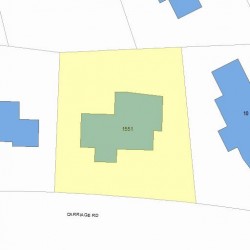 1551 Commonwealth Ave, Newton, MA 02465 plot plan