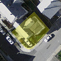 118 West St, Newton, MA 02458 aerial view