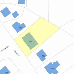 1300 Walnut St, Newton, MA 02461 plot plan