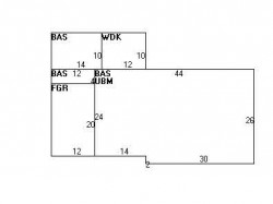 87 Truman Rd, Newton, MA 02459 floor plan