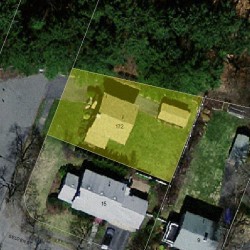 172 Winslow Rd, Newton, MA 02468 aerial view