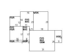 14 Woodhaven Rd, Newton, MA 02468 floor plan