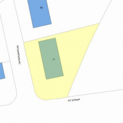 11 Richardson Rd, Newton, MA 02464 plot plan
