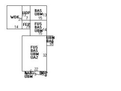 17 Warren Ave, Newton, MA 02465 floor plan