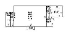 61 Homestead St, Newton, MA 02468 floor plan