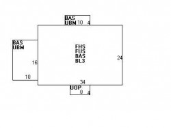 619 Chestnut St, Newton, MA 02468 floor plan