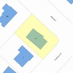 3 Churchill St, Newton, MA 02460 plot plan