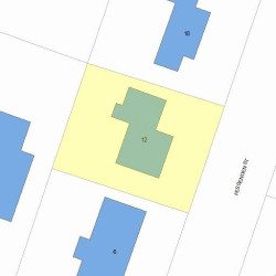 12 Fessenden St, Newton, MA 02460 plot plan