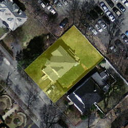 66 Prospect St, Newton, MA 02465 aerial view