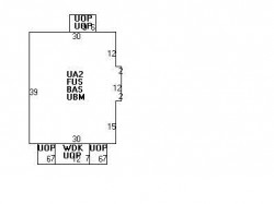 25 Peabody St, Newton, MA 02458 floor plan