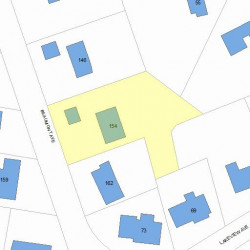 154 Beaumont Ave, Newton, MA 02460 plot plan