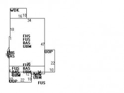 44 Walker St, Newton, MA 02460 floor plan