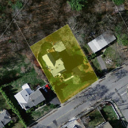 81 Wiswall Rd, Newton, MA 02459 aerial view