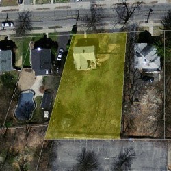 302 Webster St, Newton, MA 02466 aerial view