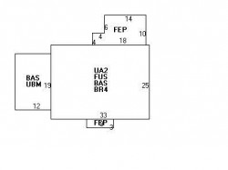 19 Avondale Rd, Newton, MA 02459 floor plan