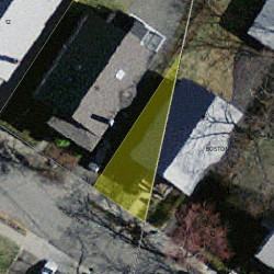 20 Ricker Ter, Newton, MA 02458 aerial view