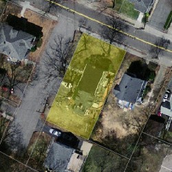 6 Acorn Dr, Newton, MA 02466 aerial view