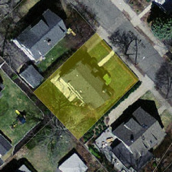 7 Ardmore Ter, Newton, MA 02465 aerial view