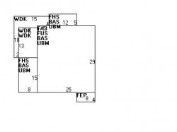 170 Jackson St, Newton, MA 02459 floor plan