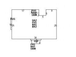 17 Glastonbury Oval, Newton, MA 02468 floor plan