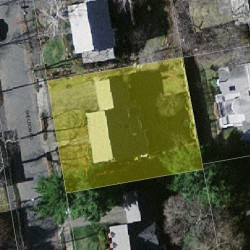 48 Sheldon Rd, Newton, MA 02459 aerial view
