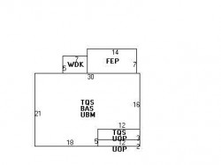 50 Hale St, Newton, MA 02464 floor plan