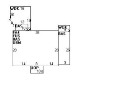 12 Bradford Rd, Newton, MA 02461 floor plan