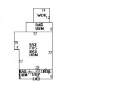 43 Churchill St, Newton, MA 02460 floor plan